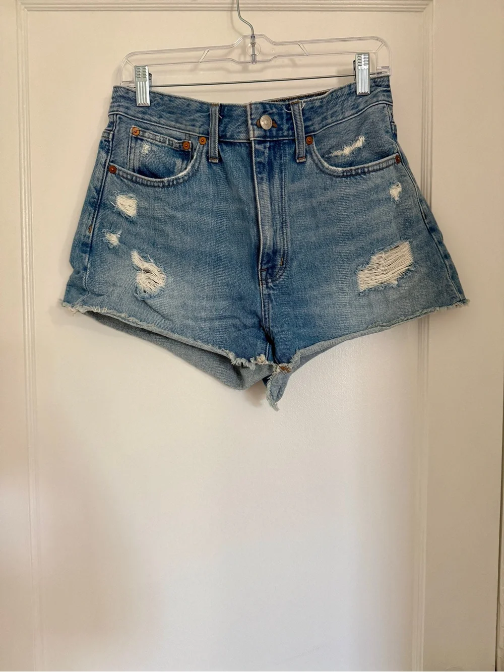 Madewell Relaxed Denim Shorts, Size 28